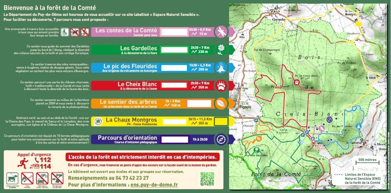 הוילה Saint-Dier-dʼAuvergne L'Ancien Relais De Poste*** מראה חיצוני תמונה